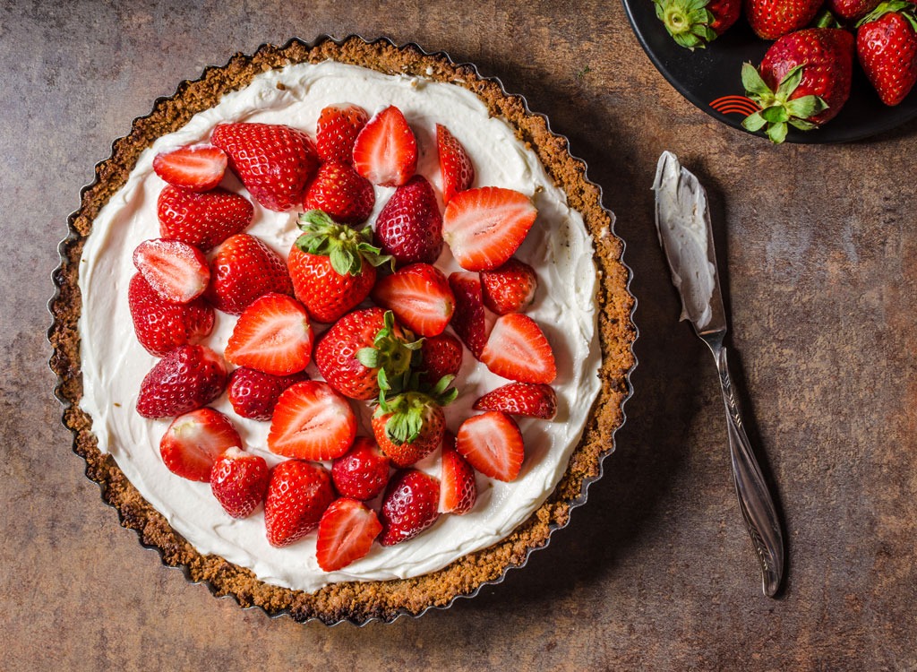 yaourt garniture gâteau au fromage