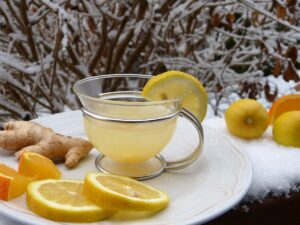 jus de citron et gingembre