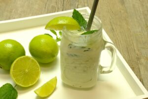 jus de citron et menthe pour maigrir